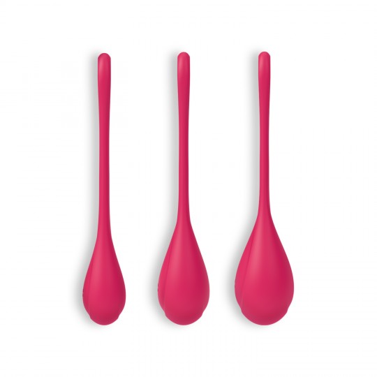 CONJUNTO DE 3 BOLAS KEGEL YONI POWER 1 SATISFYER