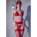 CONJUNTO DE 5 PEÇAS CR-4467 VERMELHO CHILIROSE