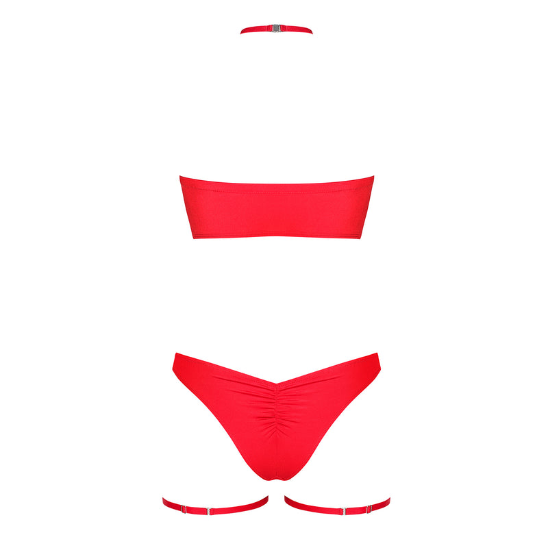 CONJUNTO KISSMAS OBSESSIVE VERMELHO