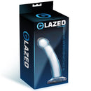 DILDO CRYSTAL GLAZED CURVO