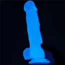 DILDO LUMINOSO  8.5" BLUE LIGHT