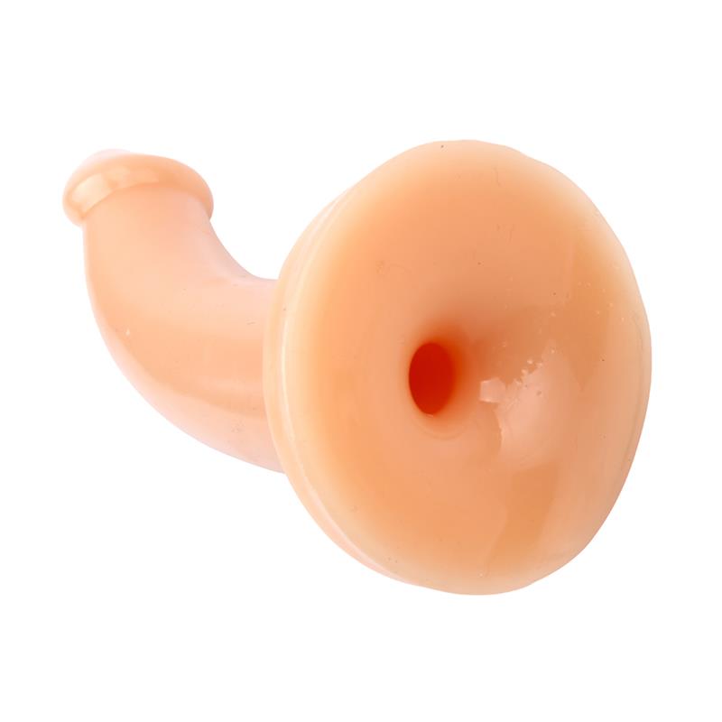 STRAP-ON REALISTA COM DILDO PONTO G 19 CM FLESH