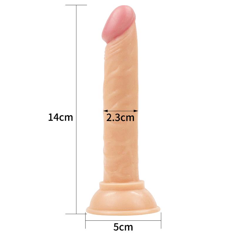 DILDO ENDURO BLASTER 5" FLESH