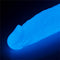 DILDO LUMINOSO 10" BLUE LIGHT