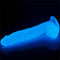 DILDO LUMINOSO 10" BLUE LIGHT