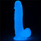 DILDO LUMINO 7.5" BLUE LIGHT