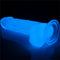 DILDO LUMINO 7.5" BLUE LIGHT