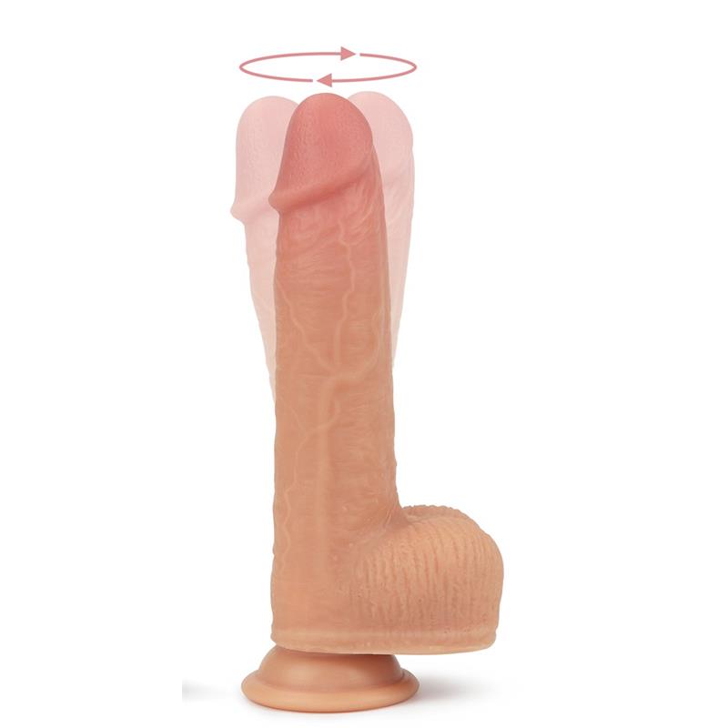 VIBRADOR REALISTICO COCK COM VIBRAÇÃO E ROTAÇÃO ANTHONY FLESH