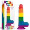 DILDO PRIDER 7.5" LIQUID SILICONE