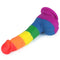 DILDO PRIDER 8" LIQUID SILICONE