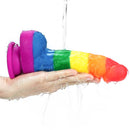 DILDO PRIDER 8" LIQUID SILICONE