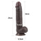 DILDO REALISTICO SLIDING 9.5"