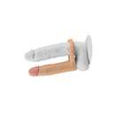 DILDO THE ULTRA SOFT DOUBLE COM VIBRAÇÃO 5.8" FLESH