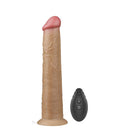 VIBRADOR DE DUPLA CAMADA COM ROTAÇÃO PLANITUM SILICONE 10"