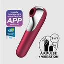 VIBRADOR DUAL LOVE COM APP SATISFYER