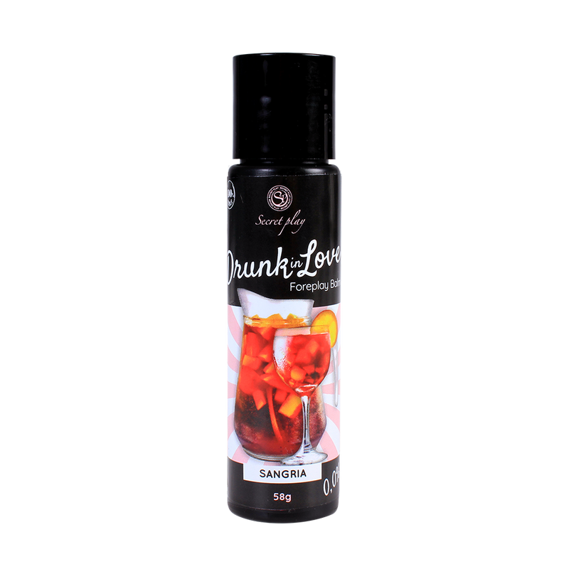 BÁLSAMO LUBRIFICANTE SABOR SANGRIA DRUNK IN LOVE SECRET PLAY 60ML