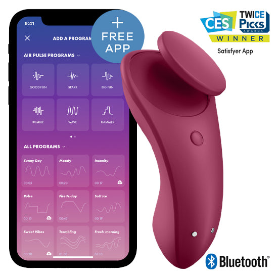 ESTIMULADOR PANTY COM APP SEXY SECRET SATISFYER