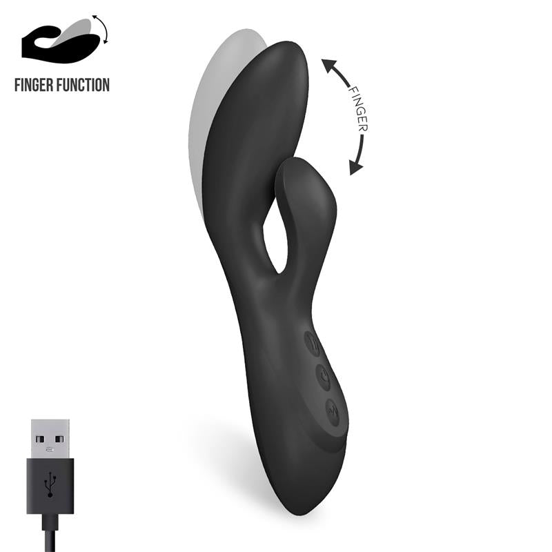 VIBRADOR MABO FINGER G-SPOT EM SILICONE