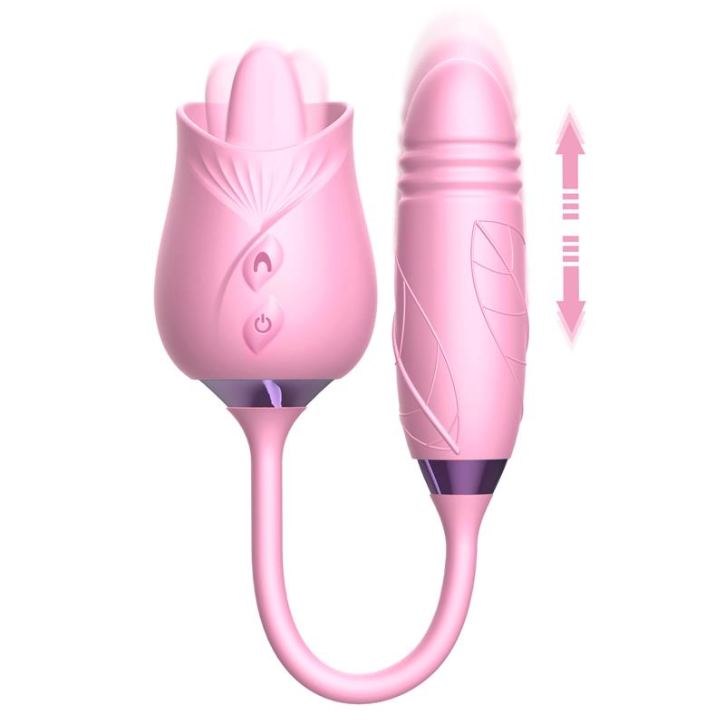 MARTINELLA ESTIMULADOR CLITORIS DE LÍNGUA E MINI PÉNIS DE IMPULSO USB