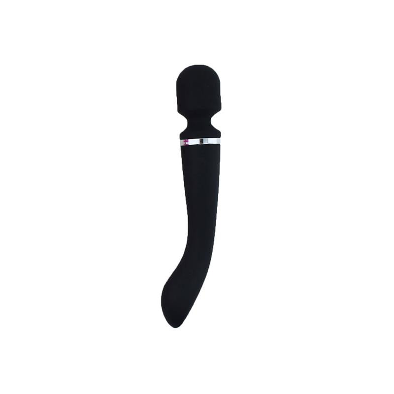 MOOVE MASSAGE WAND WITH 2 MOTORS SILICONE BLACK