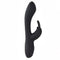 VIBRADOR NOIR DE SILICONE COM 2 MOTORES USB