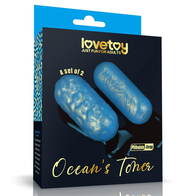 CONJUNTO DE 2 BOLAS DE TONER KEGEL LOVETOY OCEANS