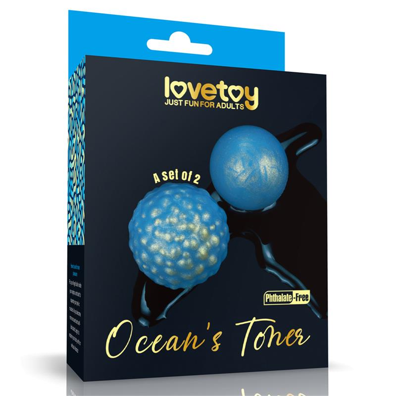 CONJUNTO DE 2 BOLAS DE TONER KEGEL LOVETOY OCEANS