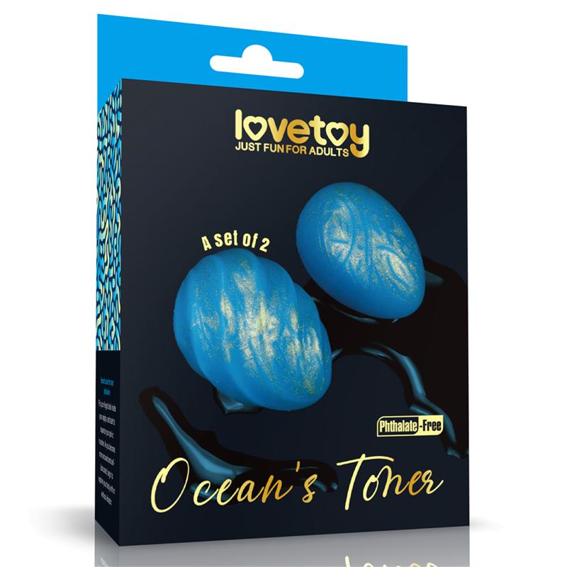 CONJUNTO DE 2 BOLAS DE TONER KEGEL LOVETOY OCEANS