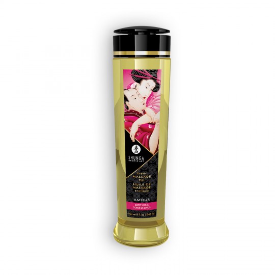 ÓLEO DE MASSAGEM SHUNGA AMOUR DOCE LOTUS 240ML