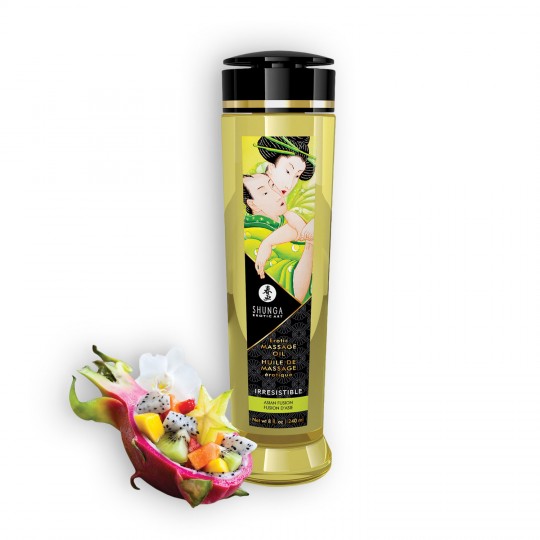 ÓLEO DE MASSAGEM SHUNGA IRRESISTIBLE FUSÃO ASIÁTICA 240ML