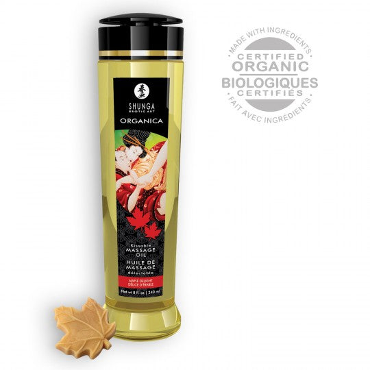 ÓLEO DE MASSAGEM SHUNGA ORGANICA DELÍCIA DE ACÉR 240ML