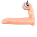 DILDO DOUBLE CHISA COM VIBRAÇÃO 15,5 CM