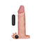 MANGA PENIS SLEEVE WITH VIBRATION ADD 2" PLEASURE X-TENDER FLESH