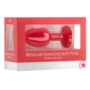 PLUG ANAL DIAMOND BUTT PLUG VERMELHO