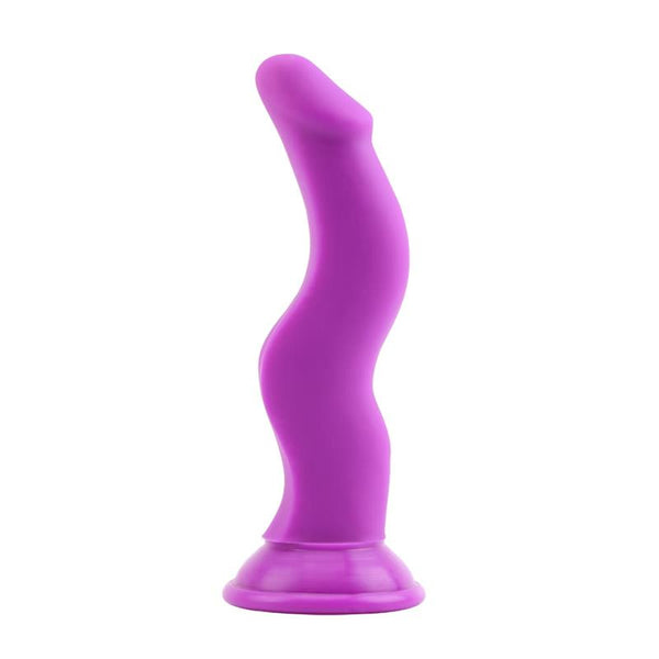 DILDO DE SILICONE CURVATURA