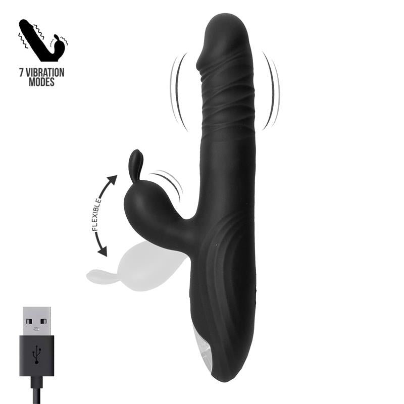 VIBRADOR ROBIN ROTATIVO DE SILICONE