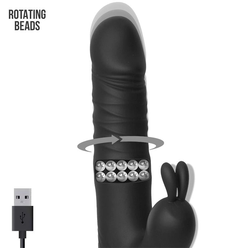 VIBRADOR ROBIN ROTATIVO DE SILICONE