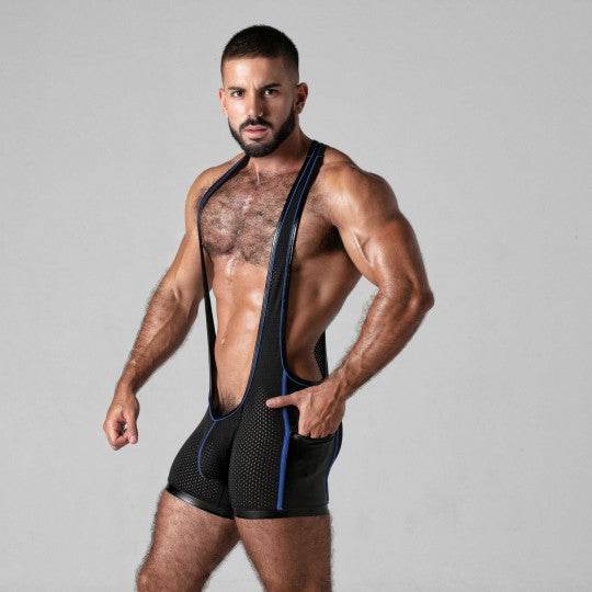 SINGLET LOOK AT IT LOCKER GEAR AZUL