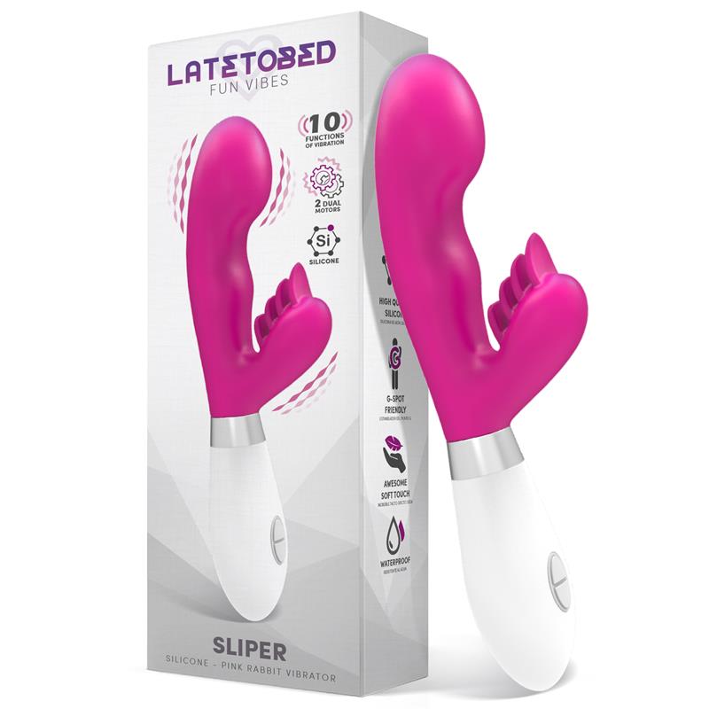 VIBRADOR SLIPER RABBIT DE SILICONE