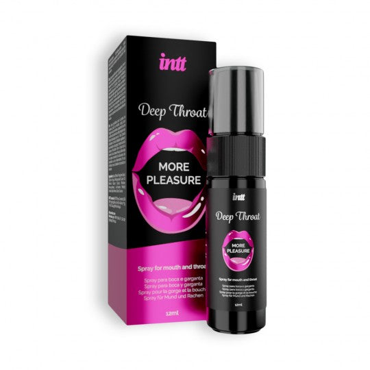 SPRAY PARA SEXO ORAL DEEP THROAT 12ML INTT