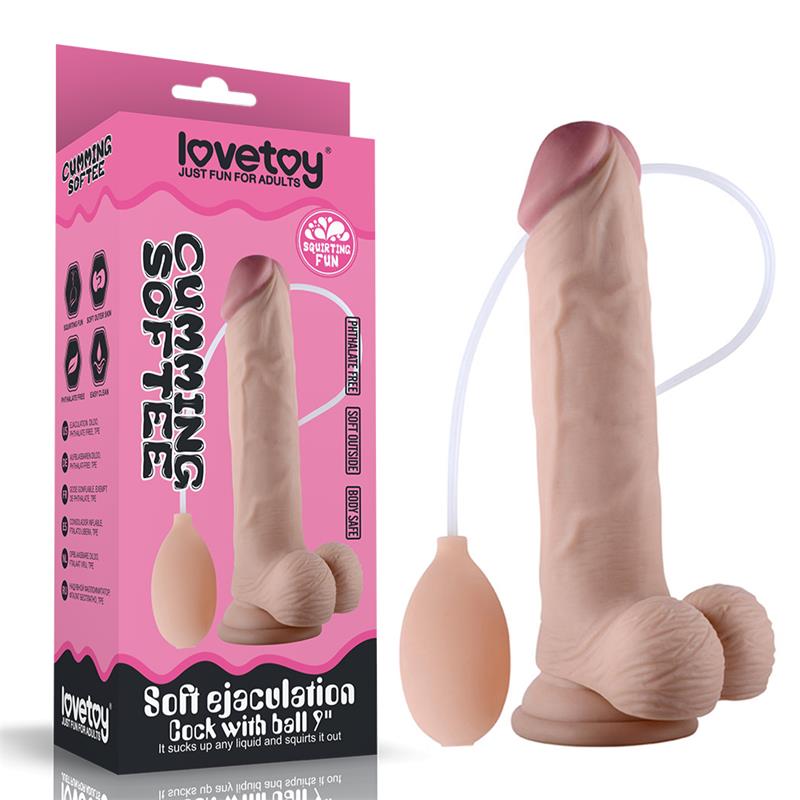 DILDO EJACULADOR 9"