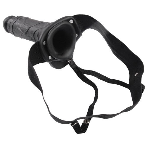 STRAP-ON OCO COM TESTÍCULOS REAL RAPTURE AIR FEELING 8"