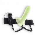 STRAP-ON OCO COM VIBRAÇÃO UNISSEXO FETISH FANTASY SERIES FOSFORESCENTE