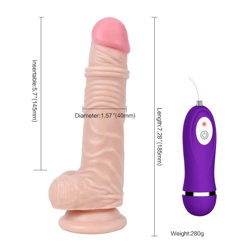 VIBRADOR REALISTIC THUNDER