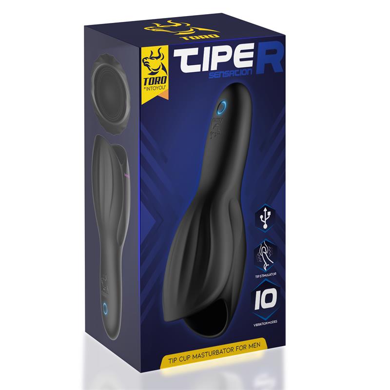 MASTURBADOR TIPER TIP CUP PARA HOMENS SILICONE USB