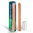 DILDO DOUBLE REALISTIC FLESH 17,3" - 44 CM