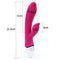 VIBRADOR COM ESTIMULAÇÃO DREAMER II USB ROSE