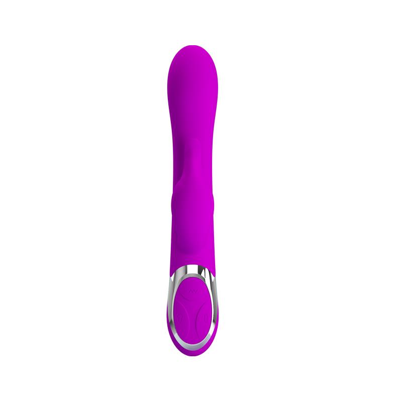 VIBRADOR COM FUNÇÃO INSUFLÁVEL PRETTYLOVE 23,7 CM