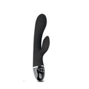 VIBRADOR O-SENSUAL COM ESTIMULADOR CLITORIANO PRETO