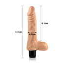 VIBRADOR REALISTICO FEEL 8" FLESH